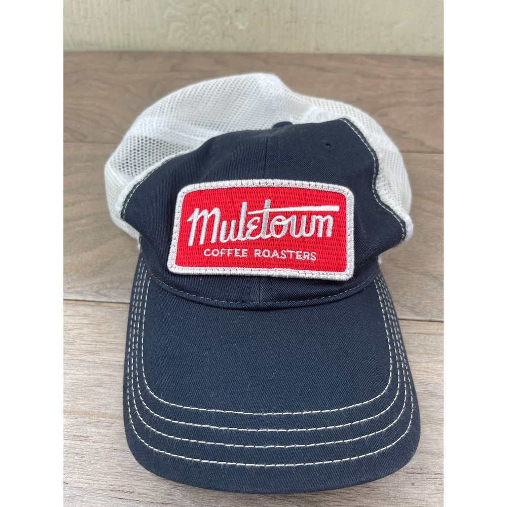Muletown Coffee Roasters Richardson Trucker Hat Men's Navy